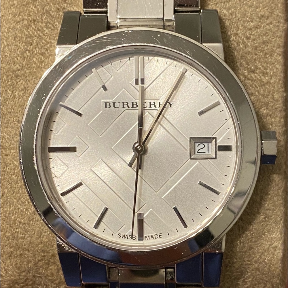 Burberry Stainless Link Watch